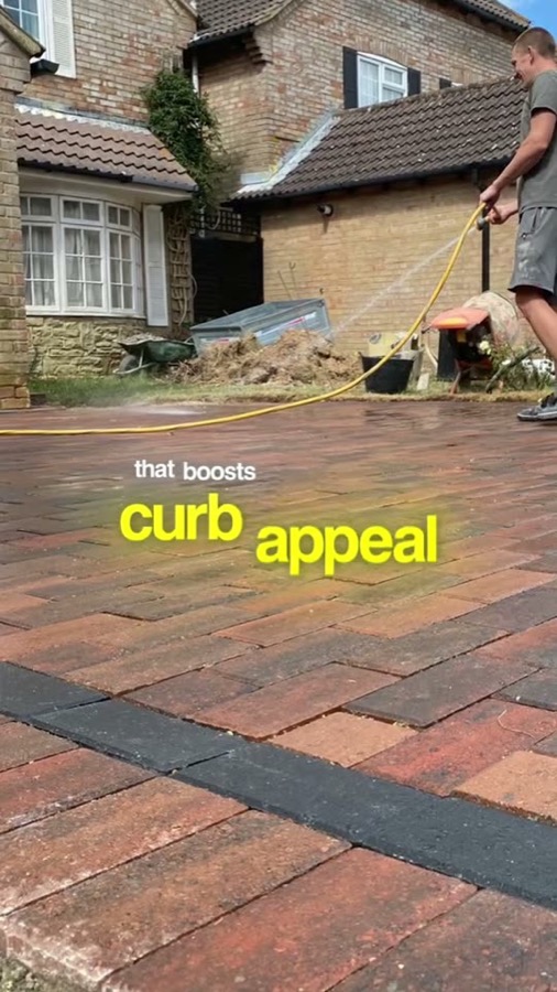 A finished ACG driveway